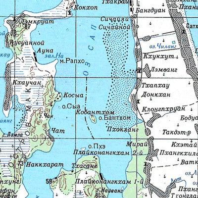 Avenza Systems Inc. Soviet Genshtab - b47-05 - Thailand digital map