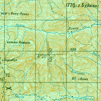 Avenza Systems Inc. Soviet Genshtab - b47-36 - Malaysia digital map