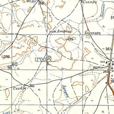 Avenza Systems Inc. Soviet Genshtab - c29-11 - Mali digital map