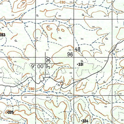 Avenza Systems Inc. Soviet Genshtab - c30-27 - Cote d'Ivoire digital map