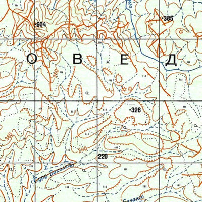 Avenza Systems Inc. Soviet Genshtab - c30-27 - Cote d'Ivoire digital map