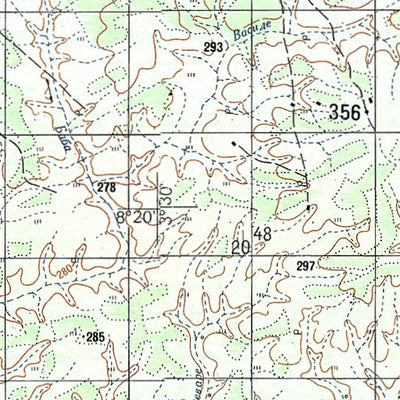 Avenza Systems Inc. Soviet Genshtab - c30-33 - Cote d'Ivoire digital map
