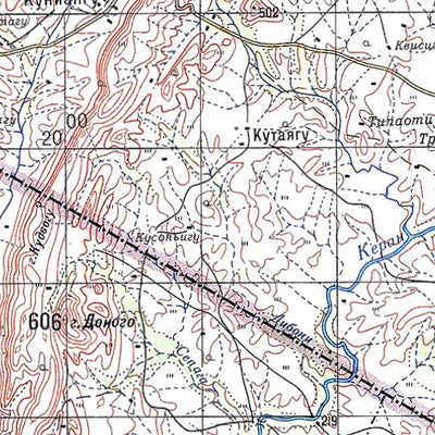 Avenza Systems Inc. Soviet Genshtab - c31-14 - Togo digital map