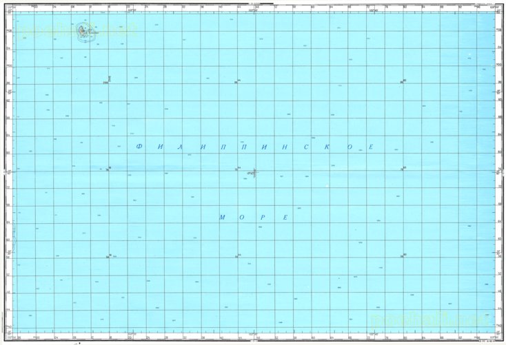Soviet Genshtab - c31-34 - Philippines (Babuyan Island) Map by Avenza ...