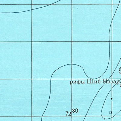 Avenza Systems Inc. Soviet Genshtab - c31-34 - Saudi Arabia (Five Coral) digital map