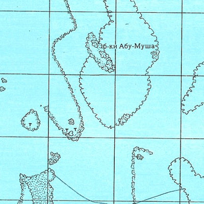 Avenza Systems Inc. Soviet Genshtab - c31-34 - Saudi Arabia (Thara Major and Minor Islands) digital map