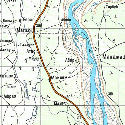 Avenza Systems Inc. Soviet Genshtab - c33-10 - Chad digital map