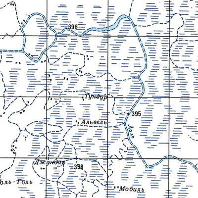 Avenza Systems Inc. Soviet Genshtab - c35-29 - Sudan digital map