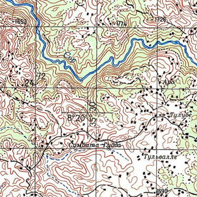 Avenza Systems Inc. Soviet Genshtab - c36-36 - Ethiopia digital map