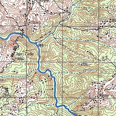 Avenza Systems Inc. Soviet Genshtab - c36-36 - Ethiopia digital map