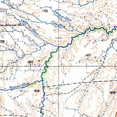 Avenza Systems Inc. Soviet Genshtab - c37-2 - Ethiopia digital map