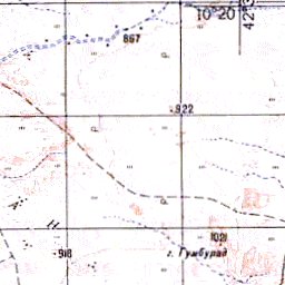 Avenza Systems Inc. Soviet Genshtab - c38-13 - Somalia digital map