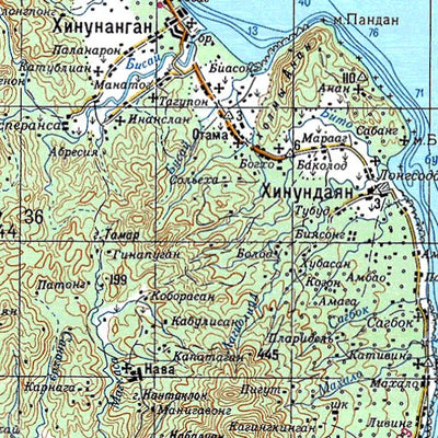 Avenza Systems Inc. Soviet Genshtab - c51-18 - Philippines digital map