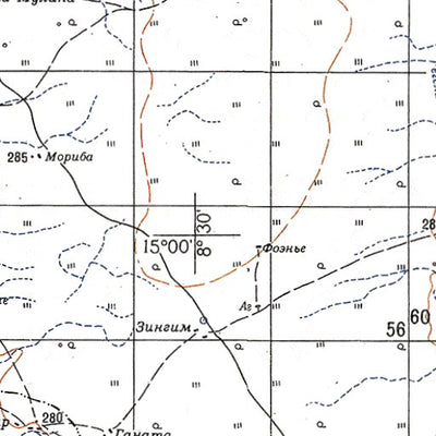 Avenza Systems Inc. Soviet Genshtab - d29-10 - Mali digital map