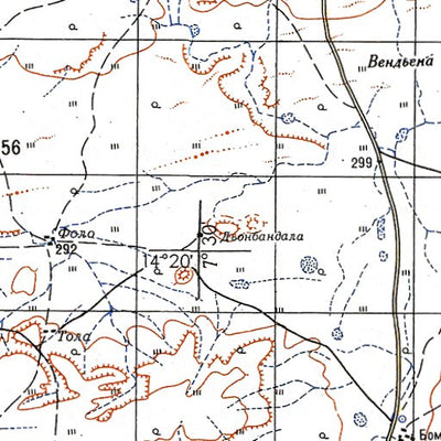Avenza Systems Inc. Soviet Genshtab - d29-17 - Mali digital map