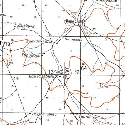 Avenza Systems Inc. Soviet Genshtab - d29-23 - Mali digital map