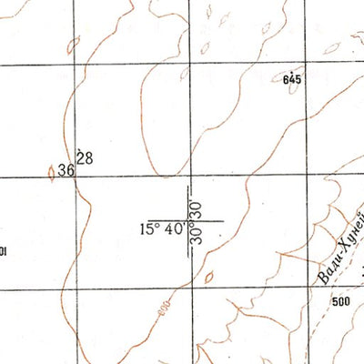 Avenza Systems Inc. Soviet Genshtab - d36-01 - Sudan digital map