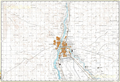 Avenza Systems Inc. Soviet Genshtab - d36-03 - Sudan digital map