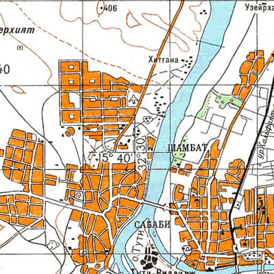 Avenza Systems Inc. Soviet Genshtab - d36-03 - Sudan digital map