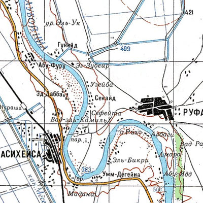 Avenza Systems Inc. Soviet Genshtab - d36-10 - Sudan digital map