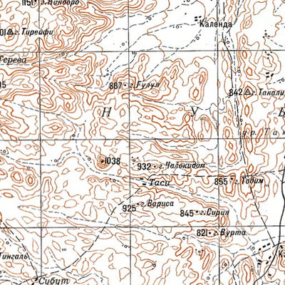Avenza Systems Inc. Soviet Genshtab - d36-32 - Sudan digital map