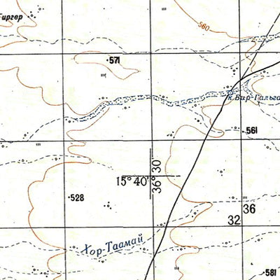 Avenza Systems Inc. Soviet Genshtab - d37-01 - Sudan digital map