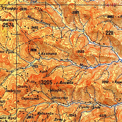 Avenza Systems Inc. Soviet Genshtab - d37-2--(1980) - Ethiopia digital map