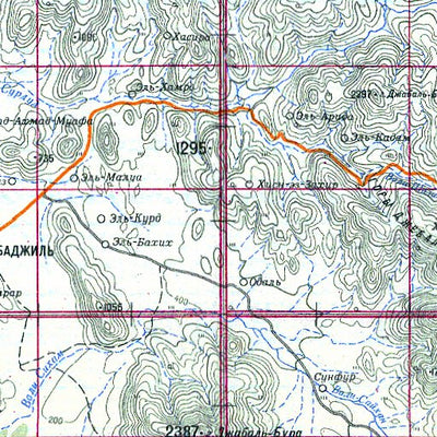 Avenza Systems Inc. Soviet Genshtab - d38-1--(1980) - Yemen digital map