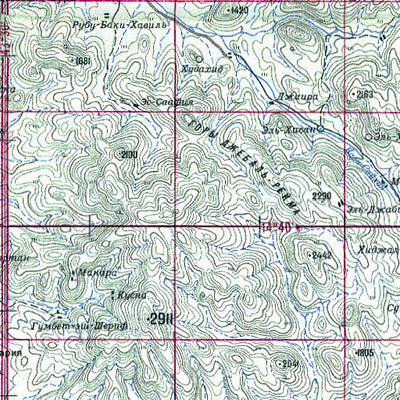 Avenza Systems Inc. Soviet Genshtab - d38-1--(1980) - Yemen digital map