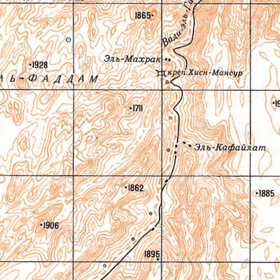 Avenza Systems Inc. Soviet Genshtab - d38-16 - Yemen digital map
