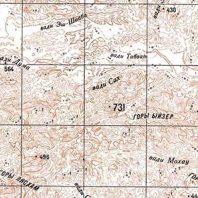 Avenza Systems Inc. Soviet Genshtab - d38-23 - Yemen digital map