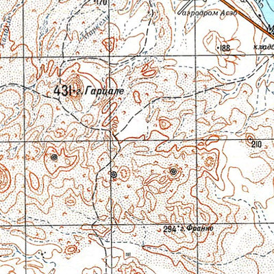 Avenza Systems Inc. Soviet Genshtab - d38-25 - Ethiopia digital map