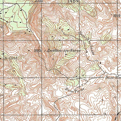 Avenza Systems Inc. Soviet Genshtab - d38-27 - Yemen digital map