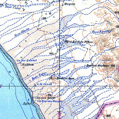 Avenza Systems Inc. Soviet Genshtab - d38-3--(1980) - Yemen digital map