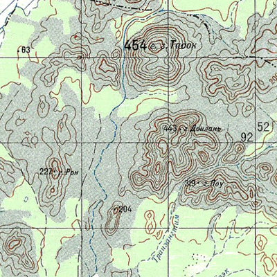 Avenza Systems Inc. Soviet Genshtab - d48-21 - Cambodia digital map