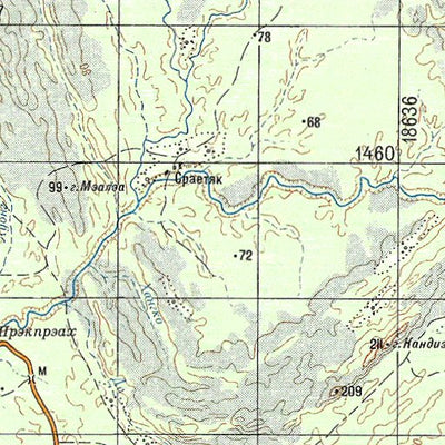 Avenza Systems Inc. Soviet Genshtab - d48-29 - Cambodia digital map