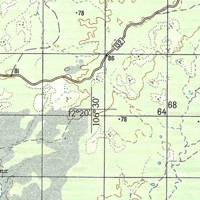 Avenza Systems Inc. Soviet Genshtab - d48-35 - Viet Nam digital map