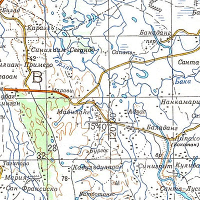 Avenza Systems Inc. Soviet Genshtab - d51-01 - Philippines digital map