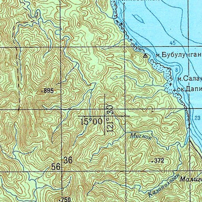 Avenza Systems Inc. Soviet Genshtab - d51-08 - Philippines digital map