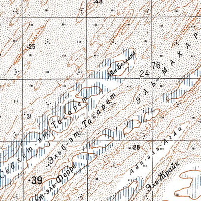 Avenza Systems Inc. Soviet Genshtab - e28-08 - Mauritania digital map
