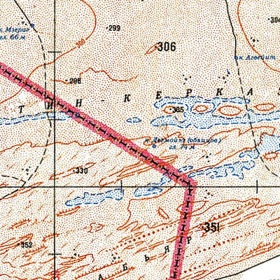 Avenza Systems Inc. Soviet Genshtab - e30-3 - Mauritania digital map