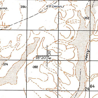 Avenza Systems Inc. Soviet Genshtab - e31-17 - Niger digital map
