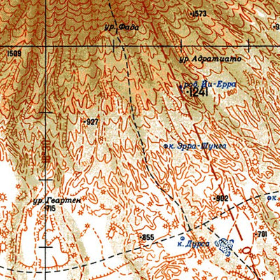 Avenza Systems Inc. Soviet Genshtab - e34-1 - Chad digital map