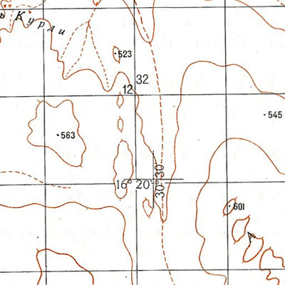 Avenza Systems Inc. Soviet Genshtab - e36-31 - Sudan digital map
