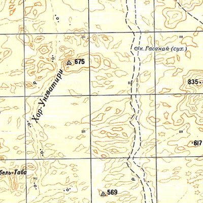 Avenza Systems Inc. Soviet Genshtab - e37-25 - Sudan digital map