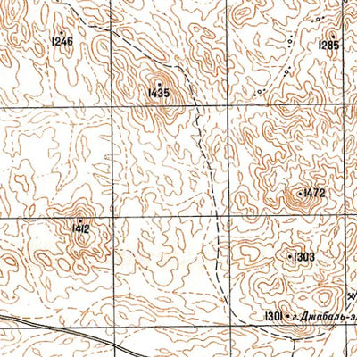 Avenza Systems Inc. Soviet Genshtab - e38-02 - Saudi Arabia digital map