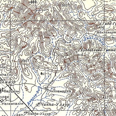 Avenza Systems Inc. Soviet Genshtab - e44-09 - India digital map