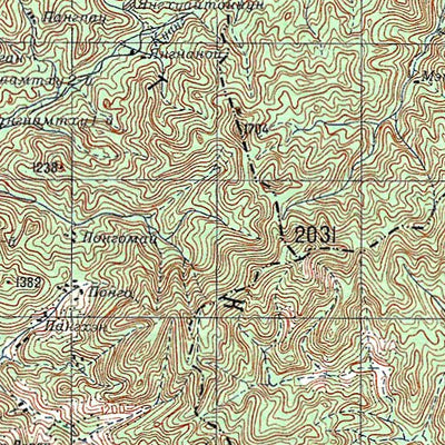 Avenza Systems Inc. Soviet Genshtab - e47-10 - Thailand digital map