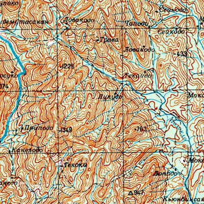 Avenza Systems Inc. Soviet Genshtab - e47-14 - Thailand digital map