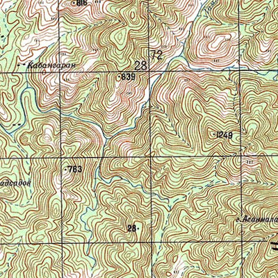 Avenza Systems Inc. Soviet Genshtab - e51-13 - Philippines digital map